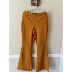 NWT Inc International Concepts Size 4 Wide Leg Pants Varsity Rusted Sunset